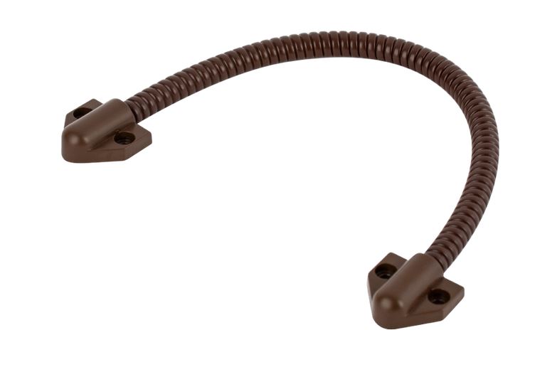 Műanyag borítású kábelátvezető, belső átmérő 6mm, barna, DLK-403D-bn